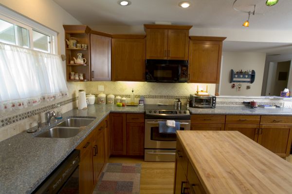 Cherry Cabinet Remodeling in Port Orchard